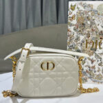Christian Dior Small Dior Caro Top Handle Camera Bag